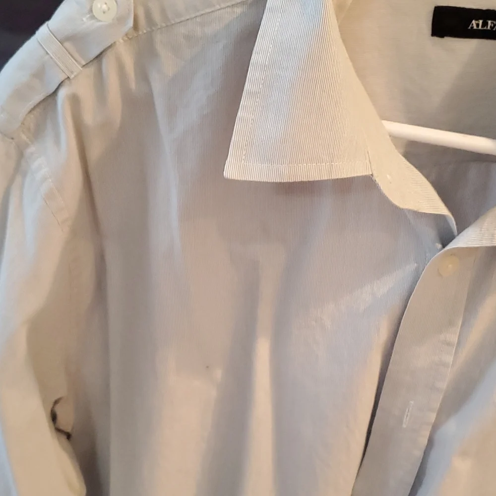 Alfani shirts 100% cotton size xl bottom style on the shoulder - Picture 2 of 6